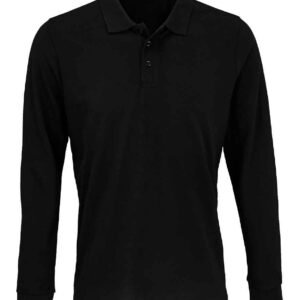 SOL'S Unisex Prime Long Sleeve Piqué Polo Shirt
