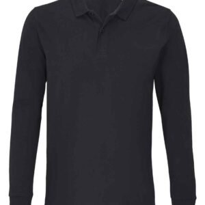 SOL'S Unisex Planet Long Sleeve Piqué Polo Shirt