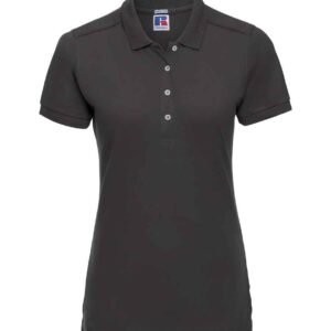 Russell Athletic Ladies Stretch Piqué Polo Shirt