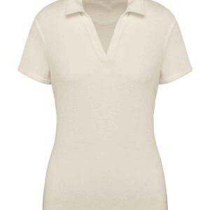 Native Spirit Ladies Terry Towel Polo Shirt