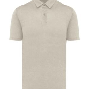 Spasso Knitted Linen Polo Shirt