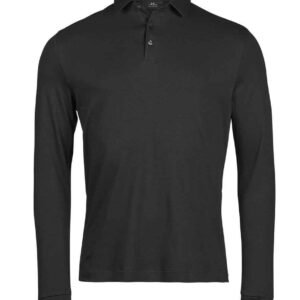 Tee Jays Pima Cotton Long Sleeve Polo Shirt
