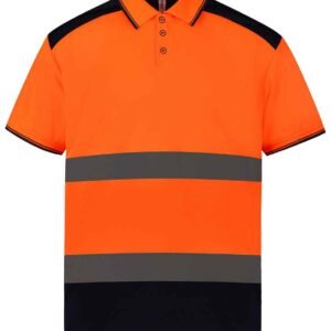 Yoko Two Tone Short Sleeve Polo Shirt